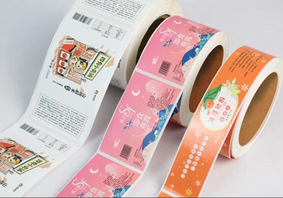 卷筒不幹膠標簽印刷